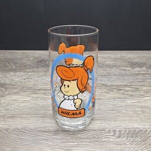 Vintage Pizza Hut Collectible Tumbler - The Flintstones "Wilma" - 6"